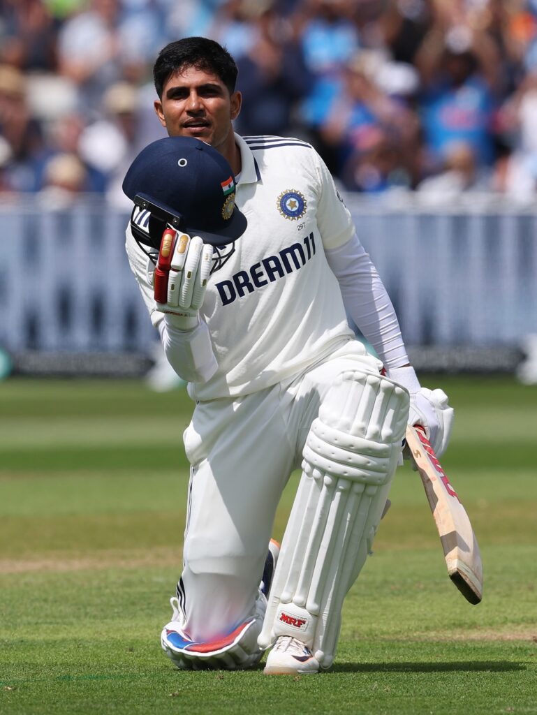 India vs England Shubman gill 200 ton